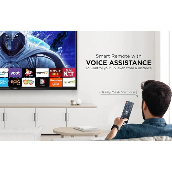 Intex 40 inch HD Smart Android 9.0 LED TV (LED-SH4030) - Black, New