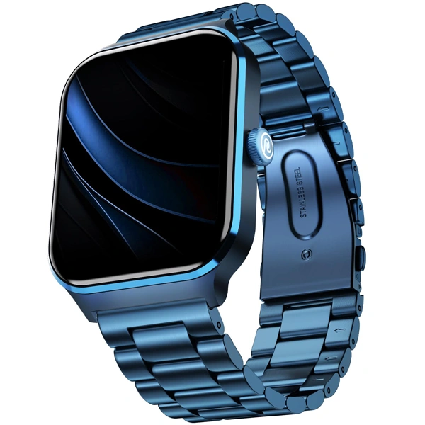 Noise ColorFit Canvas Smartwatch Elite Edition - Blue - Blue, New