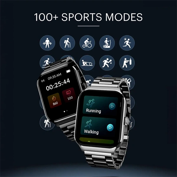 Noise ColorFit Canvas Smartwatch Elite Edition - Blue - Blue, New