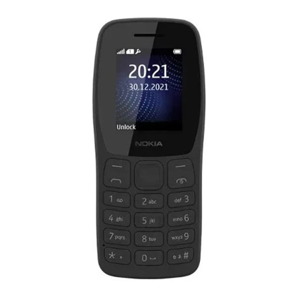 Nokia 105 Plus Dual SIM Keypad Mobile Phone - Red - Red