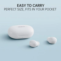 OPPO Enco Buds With Water Resistant - White - White, New