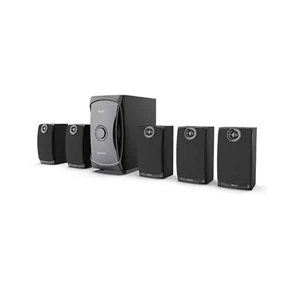 Philips Audio TAV7587 Multimedia Speakers 5.1 Channel - Black, New