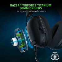 Razer BlackShark V2 Pro Wireless Gaming Headphones - Black, New