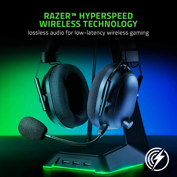 Razer BlackShark V2 Pro Wireless Gaming Headphones - Black, New