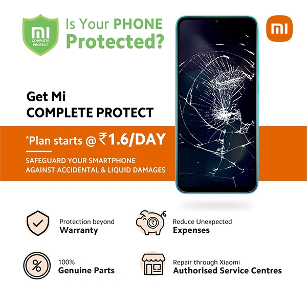 Redmi 10A Mobile Phone - Charcoal Black, 4GB RAM + 64GB Storage - Charcoal Black