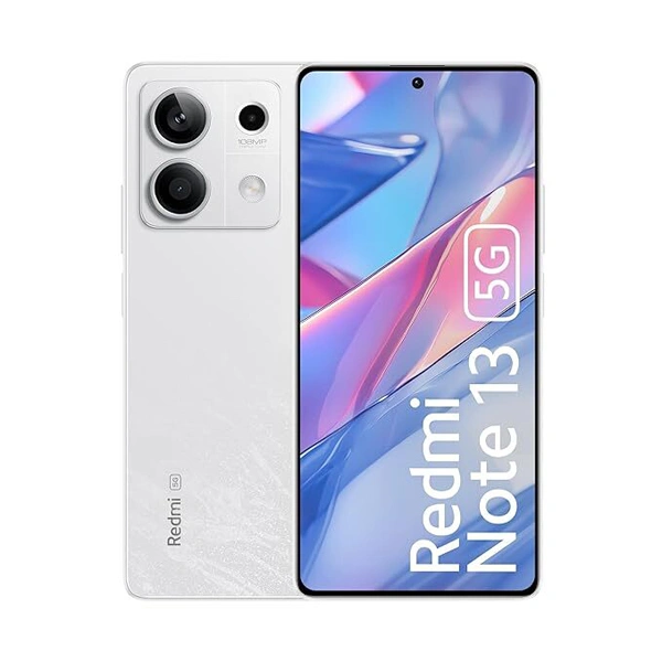 Redmi Note 13 5G Mobile Phone - Arctic white, 12GB RAM + 256GB Storage - Arctic white