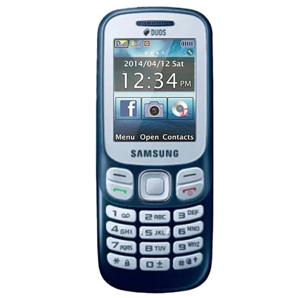 Samsung Metro 313 Keypad Phone - Blue - Blue, New