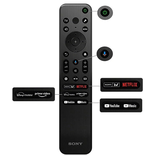 Sony Bravia 126 cm (50 inches) 4K Ultra HD Smart LED Google TV KD-50X75L - Black