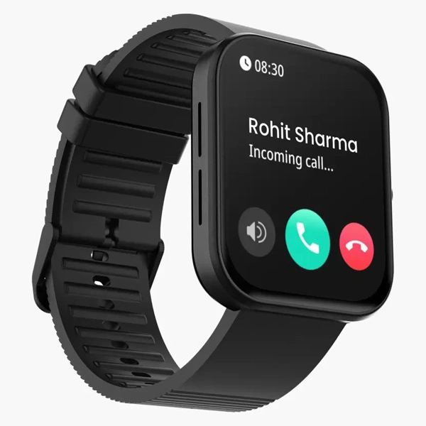 TAGG Verve Max Buzz 1.81inch High Res Display Smartwatch - Black - Black, New