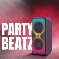 Toreto PARTY BEATZ 120W Party Speaker - Black, New