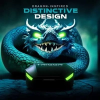 TRIGGR Kraken X2 True Wireless Earbuds - Black - Black