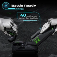 TRIGGR Kraken X4 Earbuds with 13mm Drivers - Snow Carmine - Snow Carmine, New