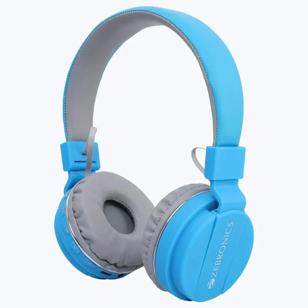Zebronics Air One Wireless Headphone - Blue - Blue