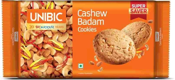 Unibic Cashews Badam Cookies Biscuit (450g)