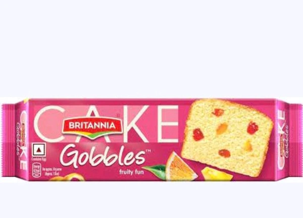 Britannia Gobbles  Fruit Fruit Cake 110g