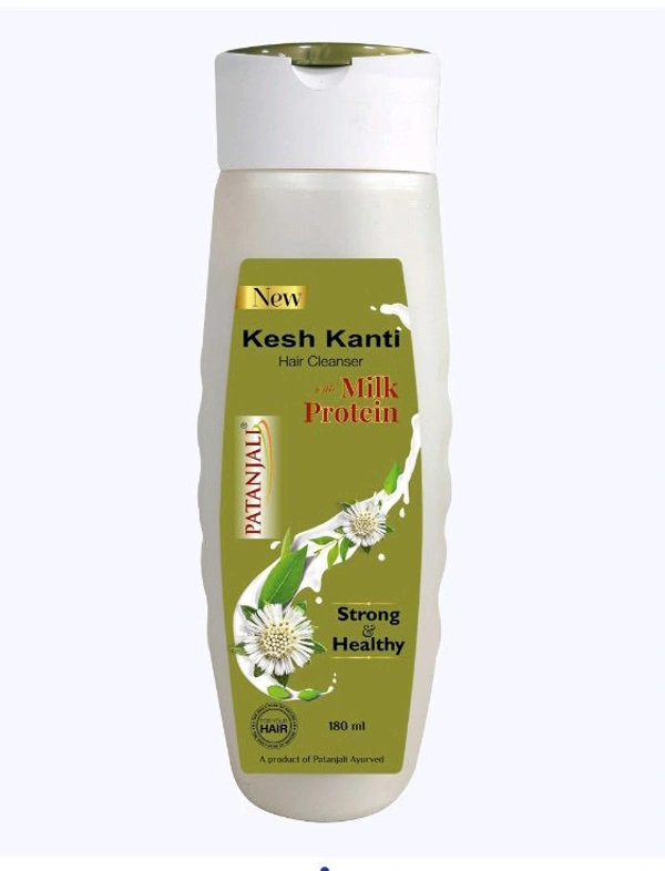 Patanjali Kesh Kanti Milk Protein Shampoo 180ml