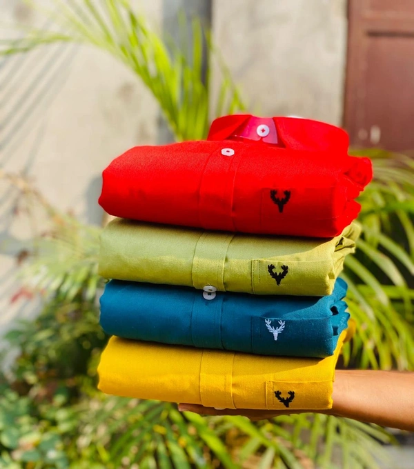 Allen Men's Plain Shirt Combo - Pack of 4 | Premium Cotton | Casual & Formal Wear