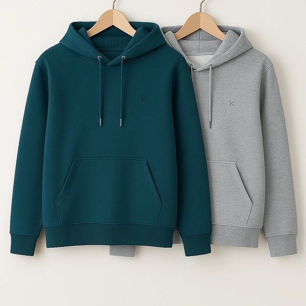 Cozy- Zaara Premium Winter Hoodie Collection for Pack Of 2 Men & Women | Classic Fleece Hoodies