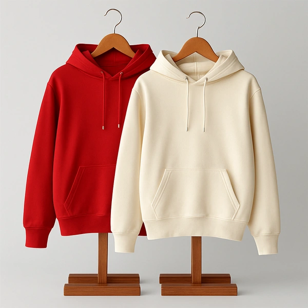 Cozy- Zaara Premium Winter Hoodie Collection for Pack Of 2 Men & Women | Classic Fleece Hoodies