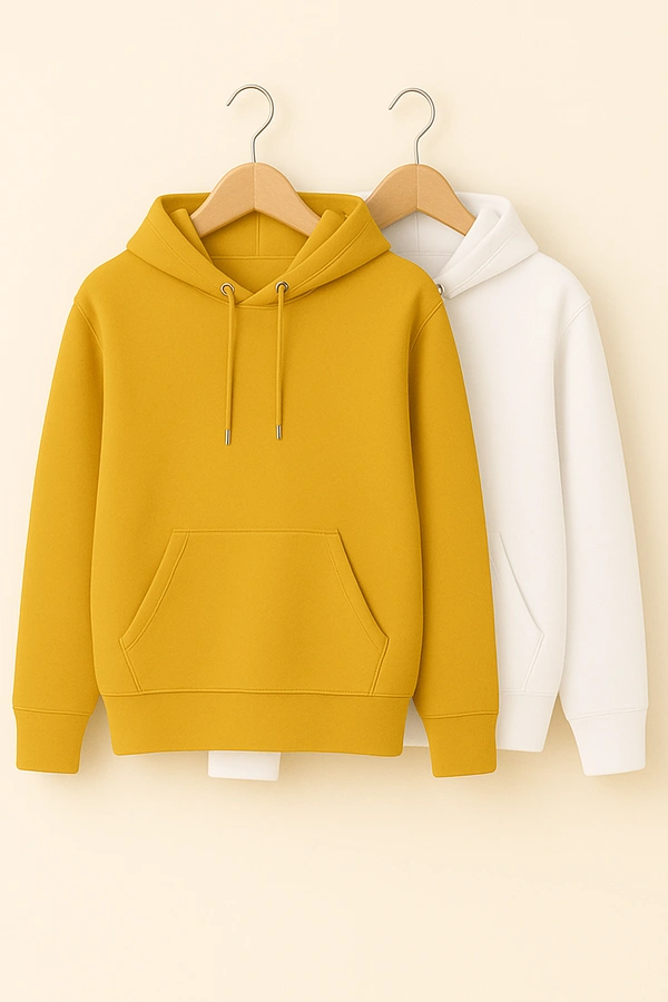 Cozy- Zaara Premium Winter Hoodie Collection for Pack Of 2 Men & Women | Classic Fleece Hoodies