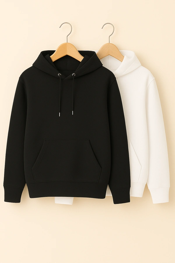 Cozy- Zaara Premium Winter Hoodie Collection for Pack Of 2 Men & Women | Classic Fleece Hoodies
