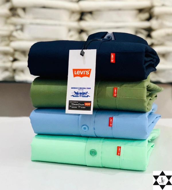 Lvies Men's Plain Shirt Combo - Pack of 4 | Premium Cotton | Casual & Formal Wear