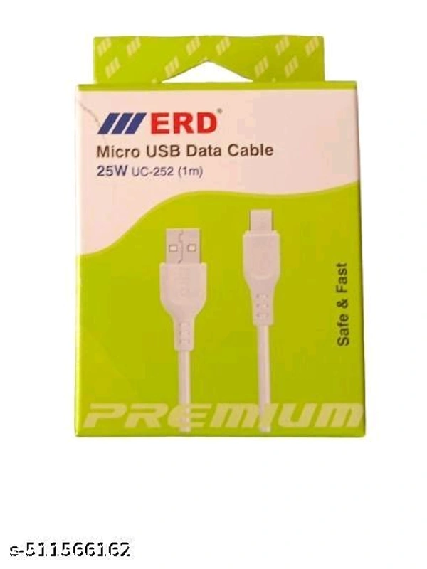 Erd Micro Usb Data Cable 25w - White