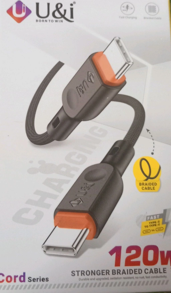 U&I Charging Cable 120 Watt 