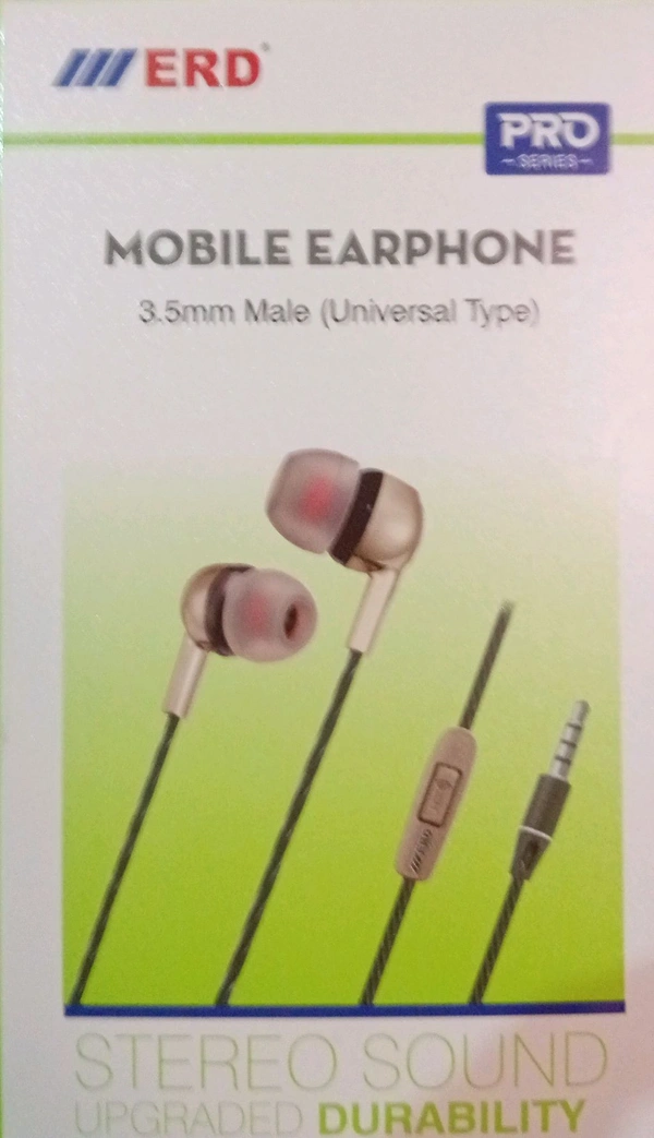 Erd Mobile Earphones Stero Sound