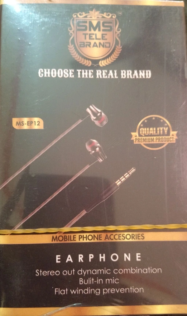Sms Tele Brand Earphones