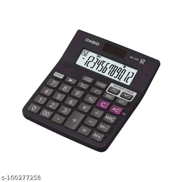Casio MJ-12D-Bk Check & Correct