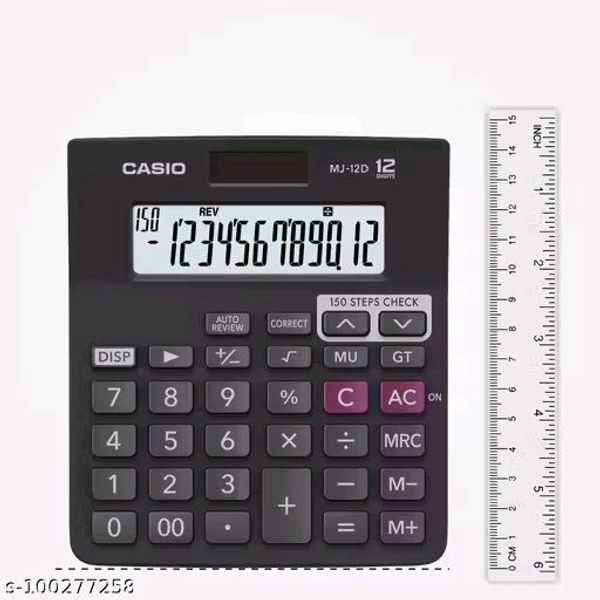 Casio MJ-12D-Bk Check & Correct