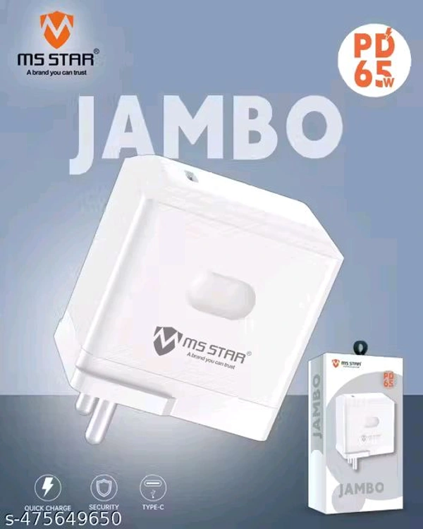 MS STAR A Brand You Can Trust JAMBO PD 65W CHARGER