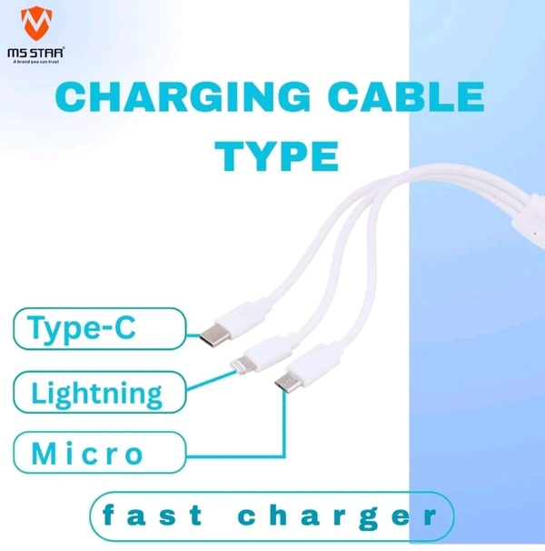 
MS STAR 18W Eon Car Charger USB C Fast Charging | 3 in 1 Dual Port for iPhone 16 Pro Max 15 14 13 12 Samsung Galaxy S25 Android