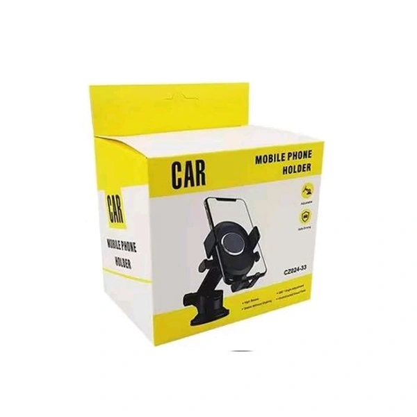 Black CZ026-33 Mount Mobile Holder Car 