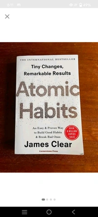 The Psychology Of Money & Atomic Habits ( 2 Book Combo ) - Free Size