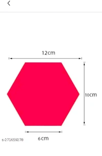 Wall Stickers Mirror Horizontal Silver, For Kitchen,Hall, Bedroom, - Free Size