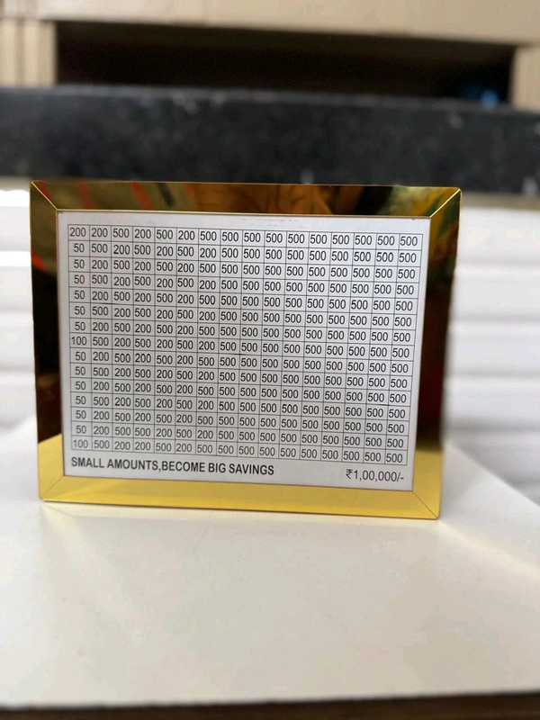 Golden Money Box
