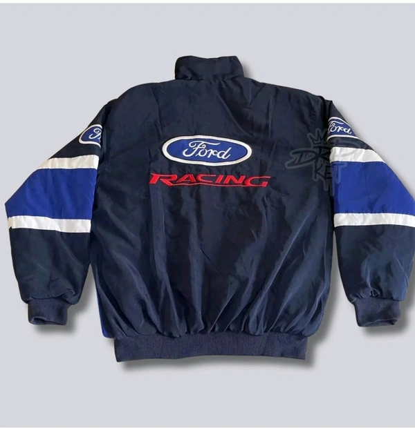 Ford F1 RACING JACKET V2 - Royal Blue, Emb, M