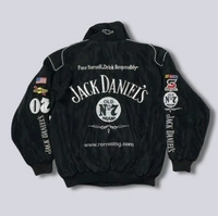 JACK DANIELS RACING JACKET  - Black, PRINTED, XL