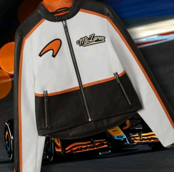 MCLAREN F1 RACING LEATHER JACKET 