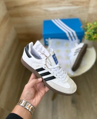 ADIDAS ORIGINALS SAMBA BASIC - White, 8