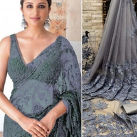 Bollywood Saree - Grey