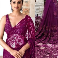 Bollywood Saree - Grey
