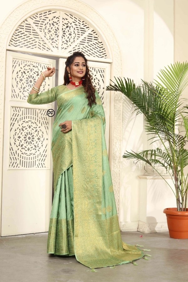 PAL FAB SHAREE - Green