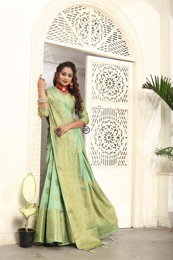 PAL FAB SHAREE - Green