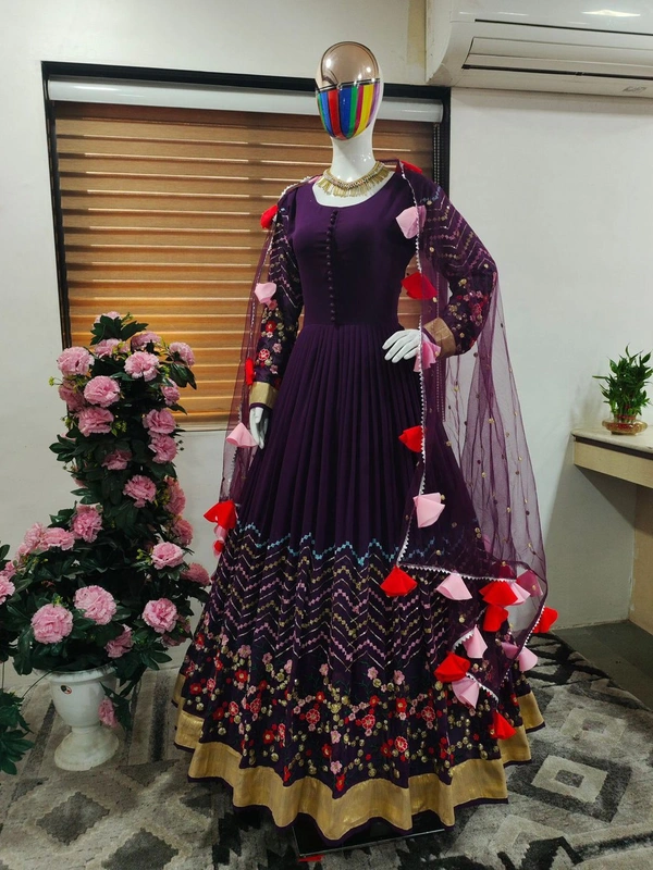 FANCY GOWN - Yellow