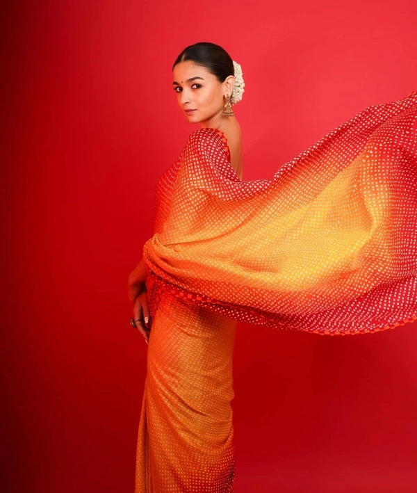 Alia Bhatt Designer Saree