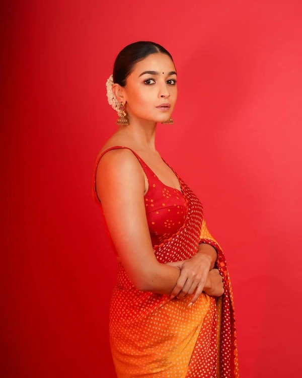 Alia Bhatt Designer Saree