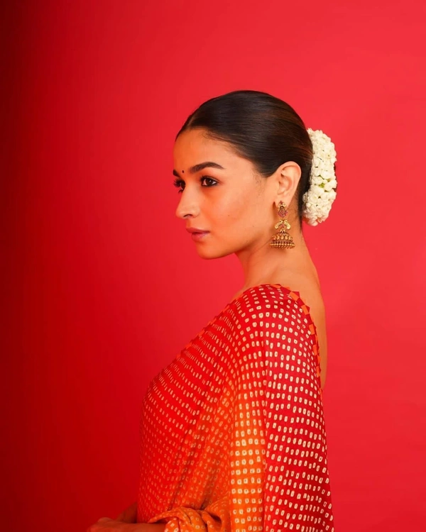 Alia Bhatt Designer Saree